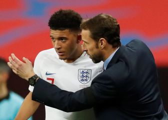 Southgate admite que Sancho no merece ir con la selección
