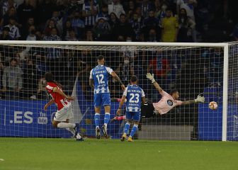 La fe de la SD Logroñés deja congelado Riazor