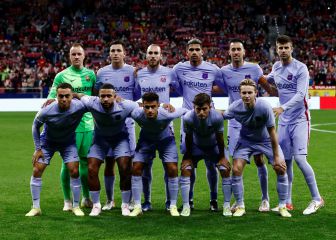 Los señalados en un triste Barca