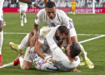 La victoria de Francia sobre Bélgica en imágenes