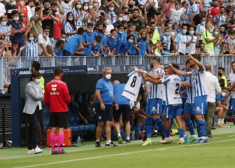 LaLiga denuncia al Málaga por insultos de una parte de la grada al árbitro