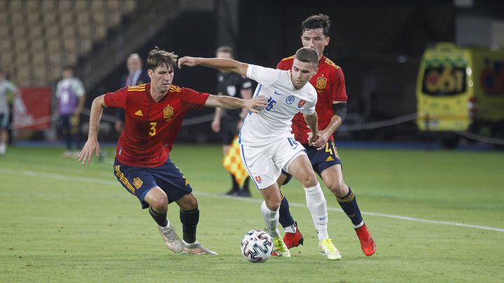 España - Eslovaquia en directo: clasificación Eurocopa Sub-21 en vivo