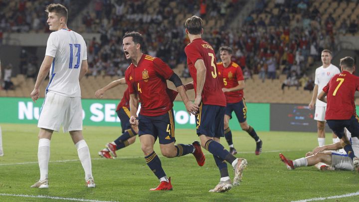 España - Eslovaquia en directo: clasificación Eurocopa Sub-21 en vivo