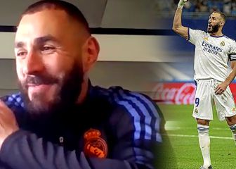 Benzema y el secreto del gesto técnico que levantó al Bernabéu: lo tiene todo en la cabeza