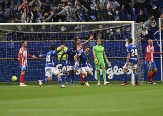Oviedo y Sporting se reparten la corona del derbi asturiano