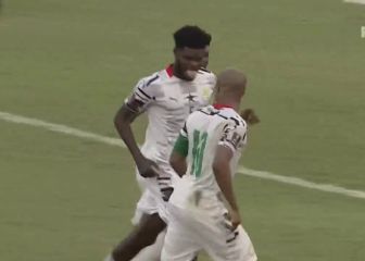 Golazo de Thomas con Ghana ante Zimbabwe