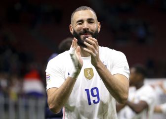La afición quiere a Benzema levantando el Balón de Oro