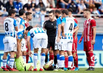 Aprobados y suspensos de la Ponferradina: Error grave de Espiau y debut de Enrich