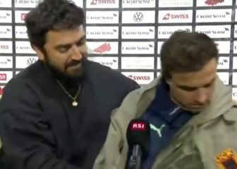 Shaqiri, en un lío por esta escena con un fan después del partido