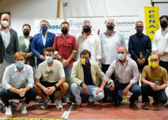 Vizcaíno, en los premios de la Peña Cadista 4 Gatos: “El camino fue difícil”