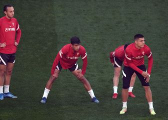 Djuka vuelve a entrenar después de 8.200 kilómetros en tres días