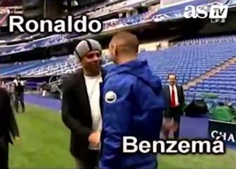 El vídeo de Benzema y Ronaldo en 2009 que es una joya
