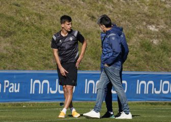 Edgar, Pons y Lejeune se entrenan con normalidad con el Alavés