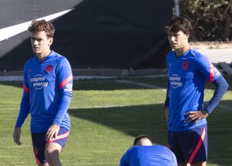 Simeone aprieta y ensaya con Griezmann y João Félix en punta