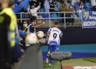 Aprobados y suspensos del Málaga: Brandon está en racha