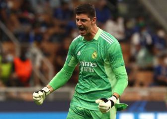 Courtois es otro cuando viaja