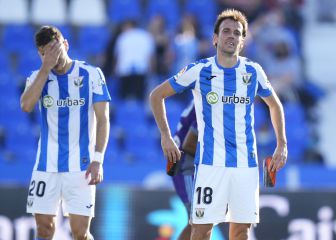 Las grietas en defensa desnudan a un Leganés incapaz de no encajar