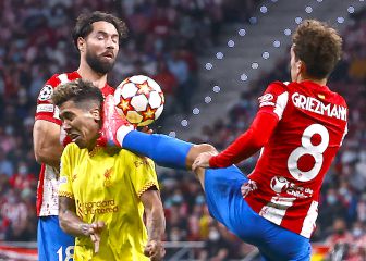 Atlético-Liverpool en imágenes