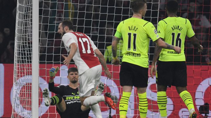 El Ajax destroza al Dortmund de Haaland