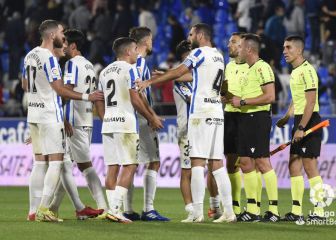 El VAR anula al Málaga un gol idéntico al de Mbappé