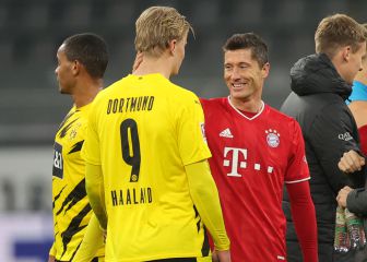 Haaland activa a Lewandowski