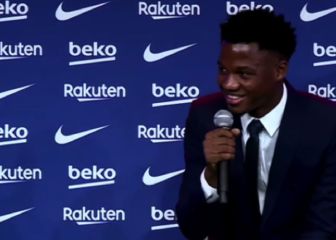 La pregunta sobre Messi que Ansu Fati se negó a responder