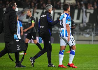 Zubimendi sufre una lesión muscular en la cadera