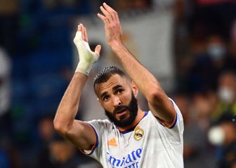El vendaje mágico de Benzema