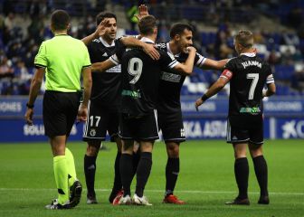 La primera victoria fuera desata la euforia en el Burgos