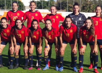 Goleada de la Sub-19 a Portugal para jugarse el pase ante R. Checa