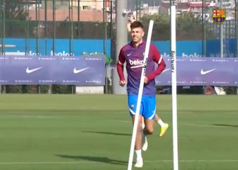El Barcelona vuelve al trabajo para preparar el Clásico