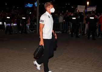 La afición madridista se hace notar en Barcelona