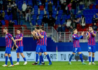 El Eibar no frena y ya es líder