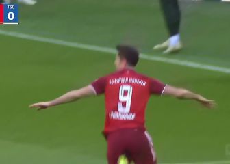 Golazo de Lewandowski para llegar a 10 goles en Alemania