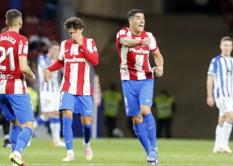 Atlético de Madrid-Real Sociedad en imágenes