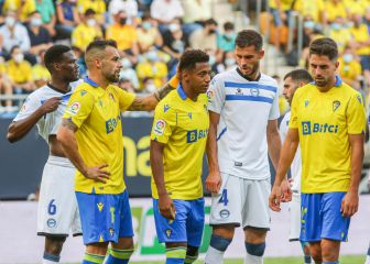 El Cádiz, rozando el descenso y nulo de cara a gol