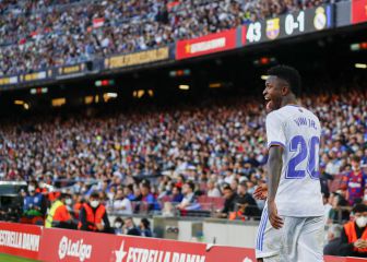 Ansu asiste al show de Vinicius