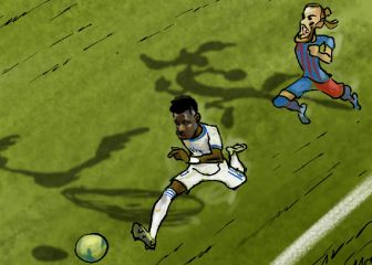 Vinicius, el 'Correcaminos' de Mingueza