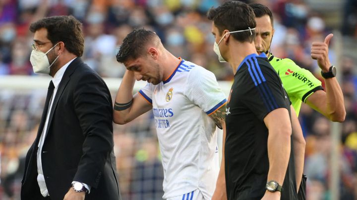 Valverde, diez días de baja