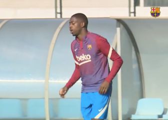 El Barcelona vuelve a entrenar tras la derrota en el Clásico