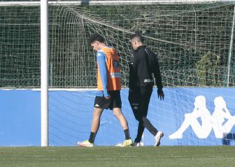 Benito vuelve al grupo, pero paso atrás de Trilli