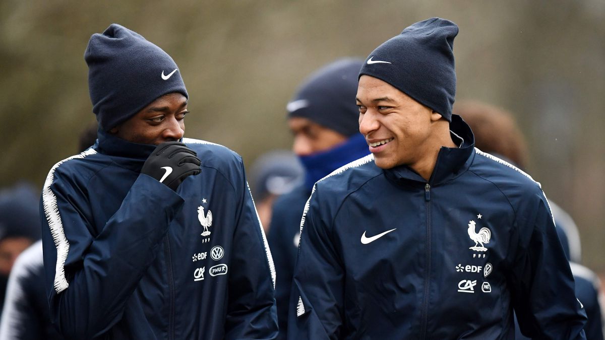 "Dembélé is much better than Mbappé" thumbnail