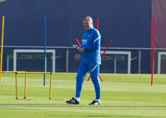 Koeman aprieta a la plantilla