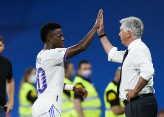 El Madrid, feliz con Ancelotti por instruir a Vini en El Clásico