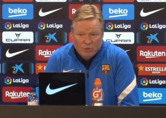 Koeman y los incidentes a la salida: 