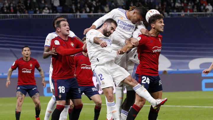 Aprobados y suspensos del Real Madrid contra Osasuna: Benzema se seca, Casemiro vuelve a volar