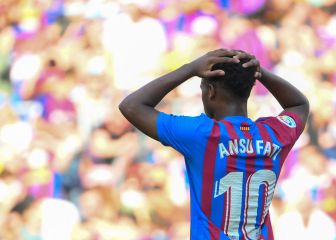 Sergi Roberto y Fati, bajas en el debut de Sergi ante el Alavés