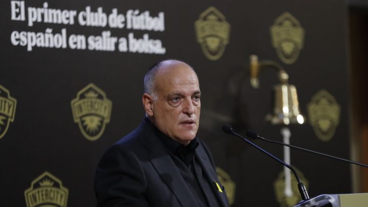 Javier Tebas: "Me avergüenzan los insultos a Vinicius, hay que actuar"