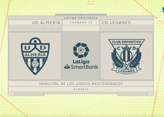 El Almería afianza el liderato y hunde más al Leganés