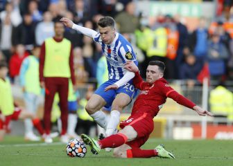 El Brighton silencia Anfield